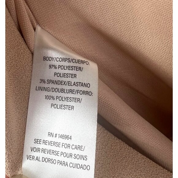 Julia Jordan Women's Twist Neck Halter Jumpsuit with Pockets Wide-Leg Size 12 - Picture 5 of 12